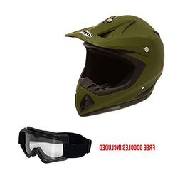 Adult Motorcycle Off Road Helmet DOT - MX ATV Dirt Bike Moto