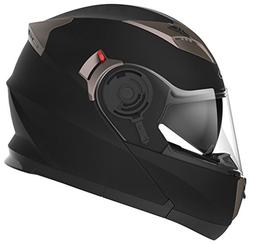 Motorcycle Modular Full Face Helmet DOT Approved - YEMA YM-9