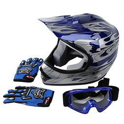 XFMT Youth Kids Motocross Offroad Street Dirt Bike Helmet Go