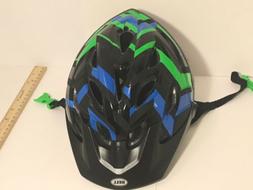 BELL Axle Youth Bicycle Helmet With Visor Age 8-14 Blue And 