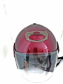 AFX FX-50 Solid Helmet Open Face Red Wine X-Large