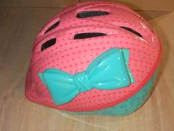 Schwinn Girls Bike Helmet,Adjustable Pink Blue 5-9