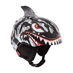 Giro Launch Plus Kids Snow Helmet Black/Grey Tiger Shark XS 