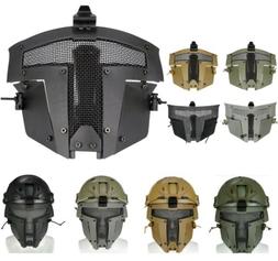 Sparta Mask Airsoft Tactical Metal Mesh Full Face Guard For 