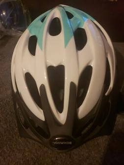 SW78268-2 Thrasher Adult Helmet, White/Teal