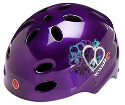 Razor V-17 Youth Muli-Sport Helmet, Purple Peace